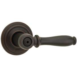 Kwikset Signature Series 730ADL-11P Privacy Lever, Venetian Bronze