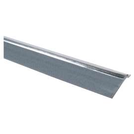 Climaloc CF10065 Door Jamb, 10 ft L, 1 in W, Aluminum/Rubber