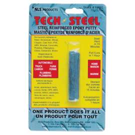 Tech Steel 16002 Epoxy Putty, Black/Gray, Paste, 75 g Tube