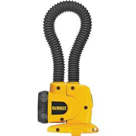 DeWALT DW919 Flood Light, 18 V, Xenon Lamp, 325 Lumens, Plastic Fixture