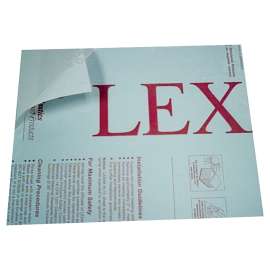 Plaskolite 1PC4896A Safety Sheet, 96 in L, 48 in W, 0.093 in Thick, Clear