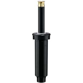 Orbit 54221 Spring Loaded Sprinkler with Twin-Spray Brass Nozzle, 1/2 in Connection, Quarter-Circle, Brass