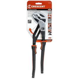 Crescent Z2 K9 Series RTZ212CGV Tongue and Groove Plier, 12.8 in OAL, 2.6 in Jaw, Self-Locking Adjustment, 1.85 in W Jaw