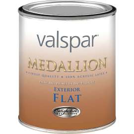 Medallion 45500 Latex Paint, 1 qt, 300 - 400 sq-ft/gal, Pastel Base