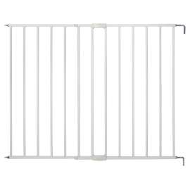 North States 5150 Swing and Lock Gate, Metal, White, 30 in H Dimensions, Latch Lock