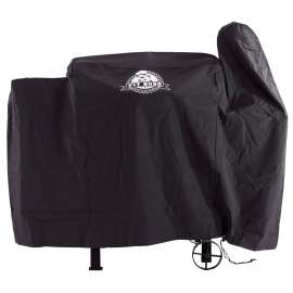 PIT BOSS 73820 Grill Cover, 49-1/4 in W, 50 in H, Polyester, Black