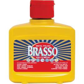 Brasso 00049-ALD Metal Polish, 142 mL Bottle, Liquid, Ammonia, Light Tan