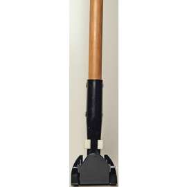 SUPREME ENTERPRISE LA175C Dust Mop Handle, 15/16 in Dia, 60 in L, Threaded, Wood