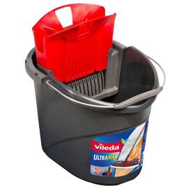 Vileda UltraMax 158889 Bucket and Wringer, 10 L Capacity