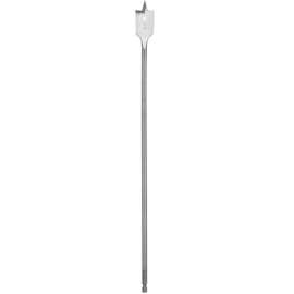 Milwaukee 48-27-0190 Boring Bit, 7/8 in Dia, 16 in OAL, Flat Flute, 1/4 in Dia Shank, Hex Shank