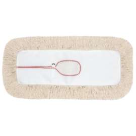 CONTINENTAL COMMERCIAL Swivel Snap C057048 Dust Mop Head, Cotton/Polyester, Natural
