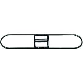 CONTINENTAL COMMERCIAL Swivel Snap C702036 Dust Mop Frame, 36 in L, 5 in W, Metal, Black