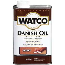 WATCO 65251 Danish Oil, Cherry, Liquid, 1 pt, Can