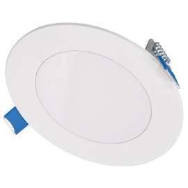 HALO HLB4 Series HLB4069FS1EMWR Downlight with Remote Driver/Junction Box, 12 W, 120 V, LED Lamp, Aluminum