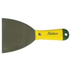 Richard H-4-F Putty Knife, Carbon Steel Blade, Polypropylene Handle