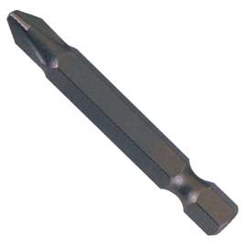 Vulcan FRV P2-2 Screwdriver Bit, #2 Drive, Phillips Drive, 1/4 in Shank, Hex Shank, 2 in L, Chrome Vanadium Steel