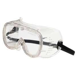 SAFETY WORKS 817697 Economical Safety Goggles, Impact Lens, Vinyl Lens, Vinyl Frame, Clear Frame