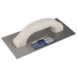 Vulcan Smooth Edge Plastering Trowel, High-Carbon Steel Blade, Poly Foam Ergonomic Handle