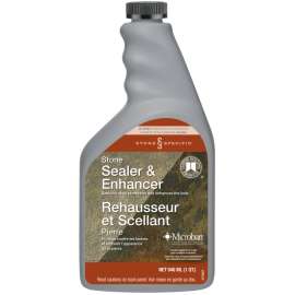 CUSTOM StoneSpecific CSSSESQT-3 Stone Enhancer and Sealer, Liquid, Milky White, 946 mL Bottle