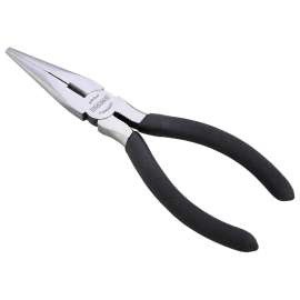 Vulcan PC920-33 Plier, 6-1/2 in OAL, 1.2 mm Cutting Capacity, 4 cm Jaw Opening, Black Handle, Matte-Grip Handle