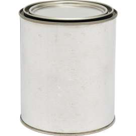 Valspar 27318 Empty Paint Can, 1 qt Capacity, Metal, Silver