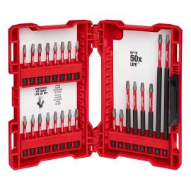 Milwaukee 48-32-4019 Screwdriver Bit Set, 24-Piece, Steel