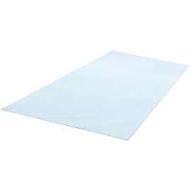 Optix 11G0670A Sheet, 24 in L, 18 in W, 0.08 in Thick, Flat Surface, Acrylic