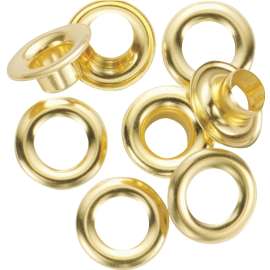 GENERAL 1261-0 Grommet Kit, Brass