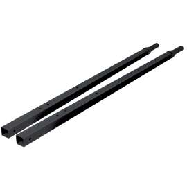 Vulcan 34639 Wheelbarrow Handle, 60 in L, Steel, For: 6 cu-ft Poly Wheelbarrow