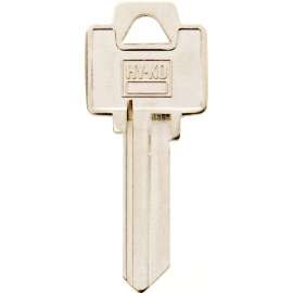 Hy-Ko 21250WR5 Key Blank, Brass, Nickel Plated