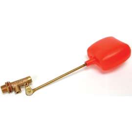 Dial 4178 Float Valve, Heavy-Duty, Brass, Black, For: Evaporative Cooler Purge Systems