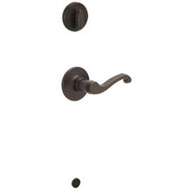 Schlage J Series JH59LAS716LH Inside Handleset, 3 Grade, Brass, Aged Bronze, Left Hand