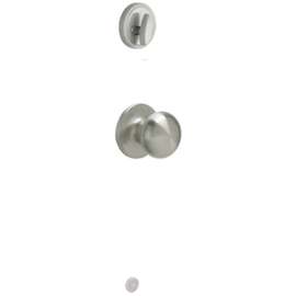 Schlage J Series JH59STR619 Door Knob, Satin Nickel