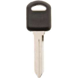 HY-KO 18GM102 Key Blank, Brass/Plastic, Nickel, For: Honda Vehicle Locks