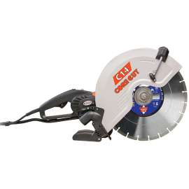 DIAMOND PRODUCTS 48975 Electric Hand Held Saw, 15 A, 14 in Dia Blade, 1 in Spindle, 5 in Cutting Capacity