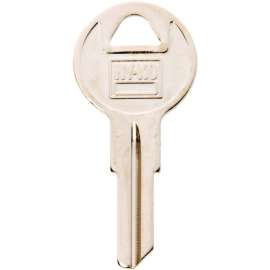HY-KO 11010B52 Key Blank, Brass, Nickel
