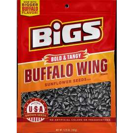 BIGS 55004 Sunflower Seed, Buffalo Wing Flavor, 5.35 oz