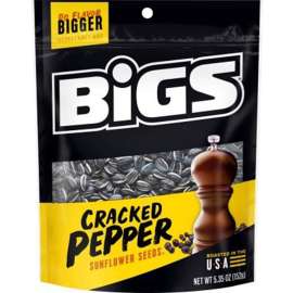 BIGS 55035 Sunflower Seed, Black Pepper Flavor, 5.35 oz