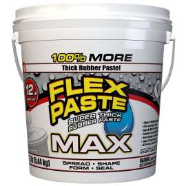 FLEX PASTE PFSMAXWHT01 All-Purpose Joint Compound, White, 12 lb, Tub