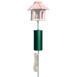 Perky-Pet 341 Baffler, 14-1/2 in H, Metal, Garden Green