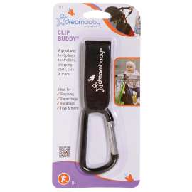 Dreambaby L271 Stroller Clip, Strollerbuddy Clip Buddy, For: Strollers, Shopping Carts, Wheelchairs, Walkers or More