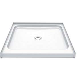 MAAX 148022-000-002293 Shower Base, 32 in W, 32 in H, Fiberglass