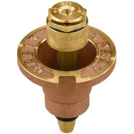 Orbit 54071 Sprinkler Head with Nozzle, 1/2 in Connection, FNPT, 15 ft, Brass