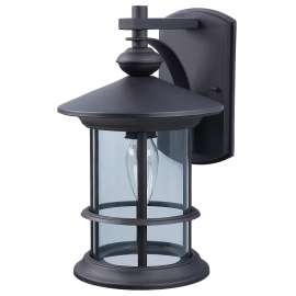 CANARM IOL124BK Downlight, Steel Fixture, Black Fixture