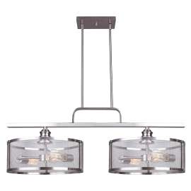 CANARM BECKETT Series IPL626A04BN Pendant Light, 4-Lamp, Metal Fixture, Brushed Nickel Fixture