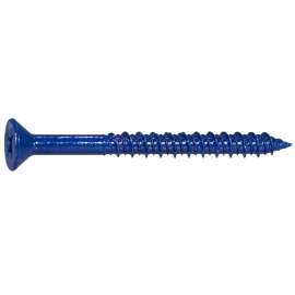 MIDWEST FASTENER 10543 Masonry Screw, 1/4 in Dia, 2-3/4 in L, Steel