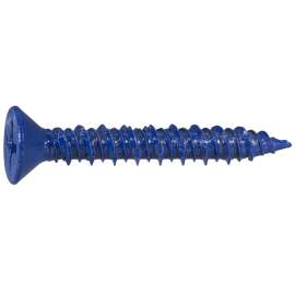 MIDWEST FASTENER 10541 Masonry Screw, 1/4 in Dia, 1-3/4 in L, Steel