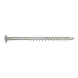 MIDWEST FASTENER 10519 Deck Screw, 8 in Thread, 3 in L, Coarse Thread, Bugle Head, Phillips Drive, Dacrotized, 1 PK