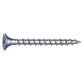 MIDWEST FASTENER 10516 Deck Screw, 6 in Thread, 1-5/8 in L, Coarse Thread, Bugle Head, Phillips Drive, Dacrotized, 1 PK