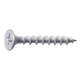 MIDWEST FASTENER 07907 Deck Screw, #6-8 Thread, 1-1/4 in L, Coarse Thread, Bugle Head, Phillips Drive, Steel, Dacrotized